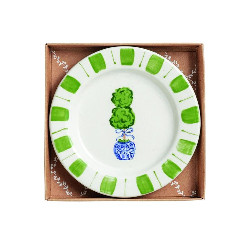 Single Topiary Tidbit Plate