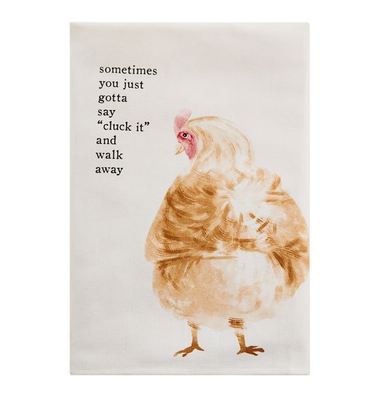 Chicken Farm Icon Towel