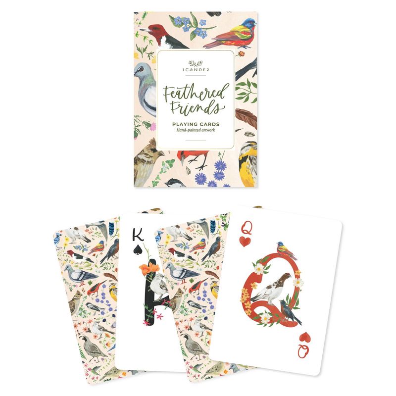 Feathered Friends Birds Deck of Playing Cards