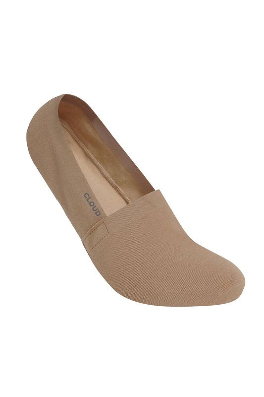 CLOUD No Show Socks SE: Coffee / M