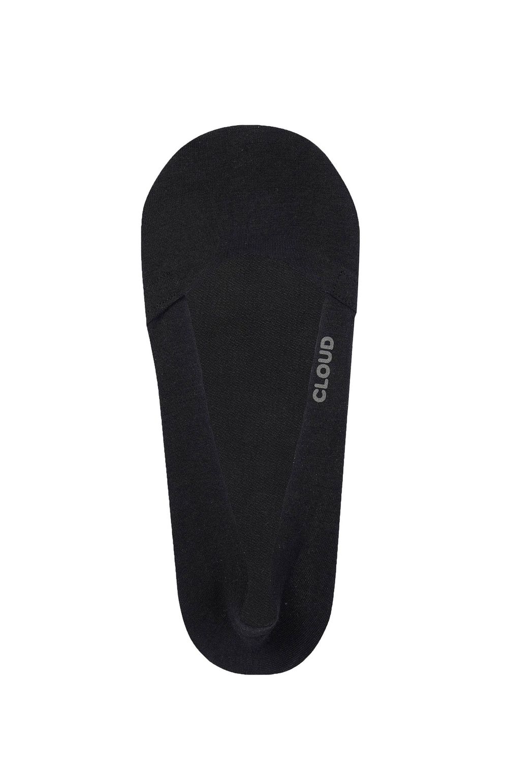 CLOUD Premium No Show Socks Low Cut: Black / M