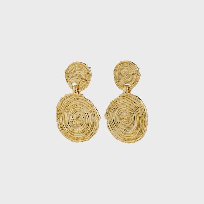 AIR earrings gold-plated