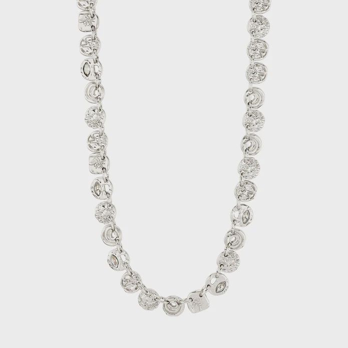 FIRE necklace silver-plated