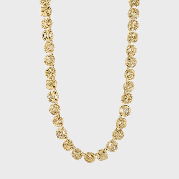 FIRE necklace gold-plated