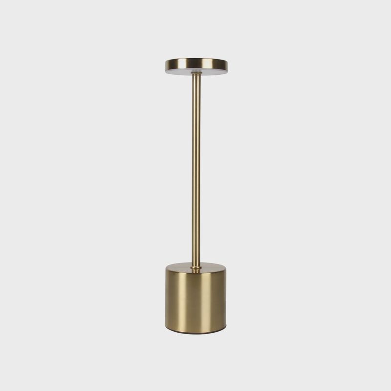 Tribute Led Touch Lamp Gold