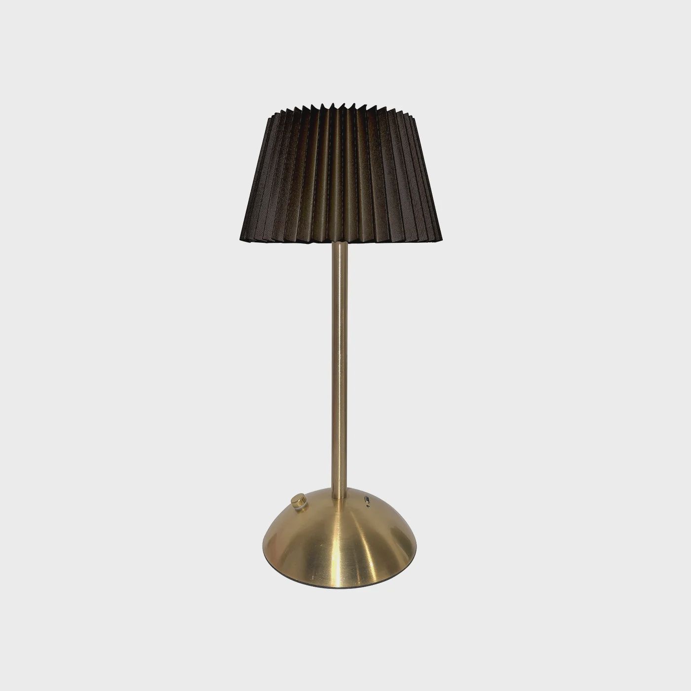 Taper Led Touch Lamp Black/Gold