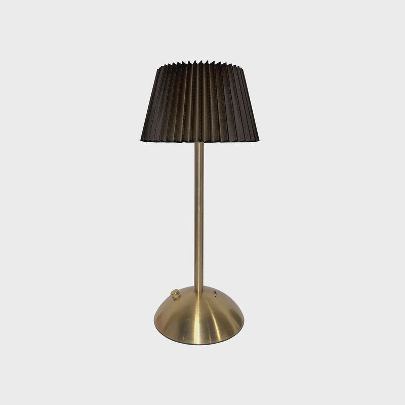 Taper Led Touch Lamp Black/Gold