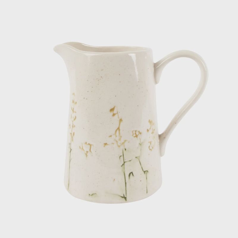 Embossed Floral Pitcher Multi