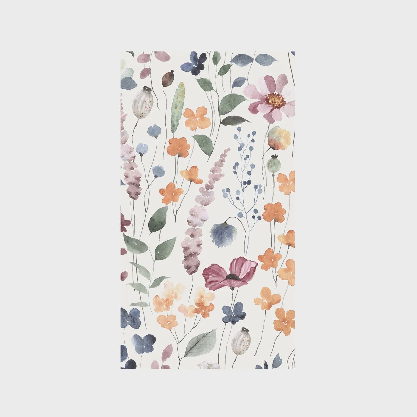 Watercolor Garden Guest Napkin 16Pk Multi