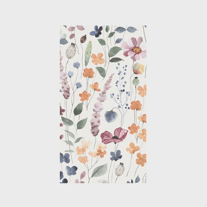 Watercolor Garden Guest Napkin 16Pk Multi