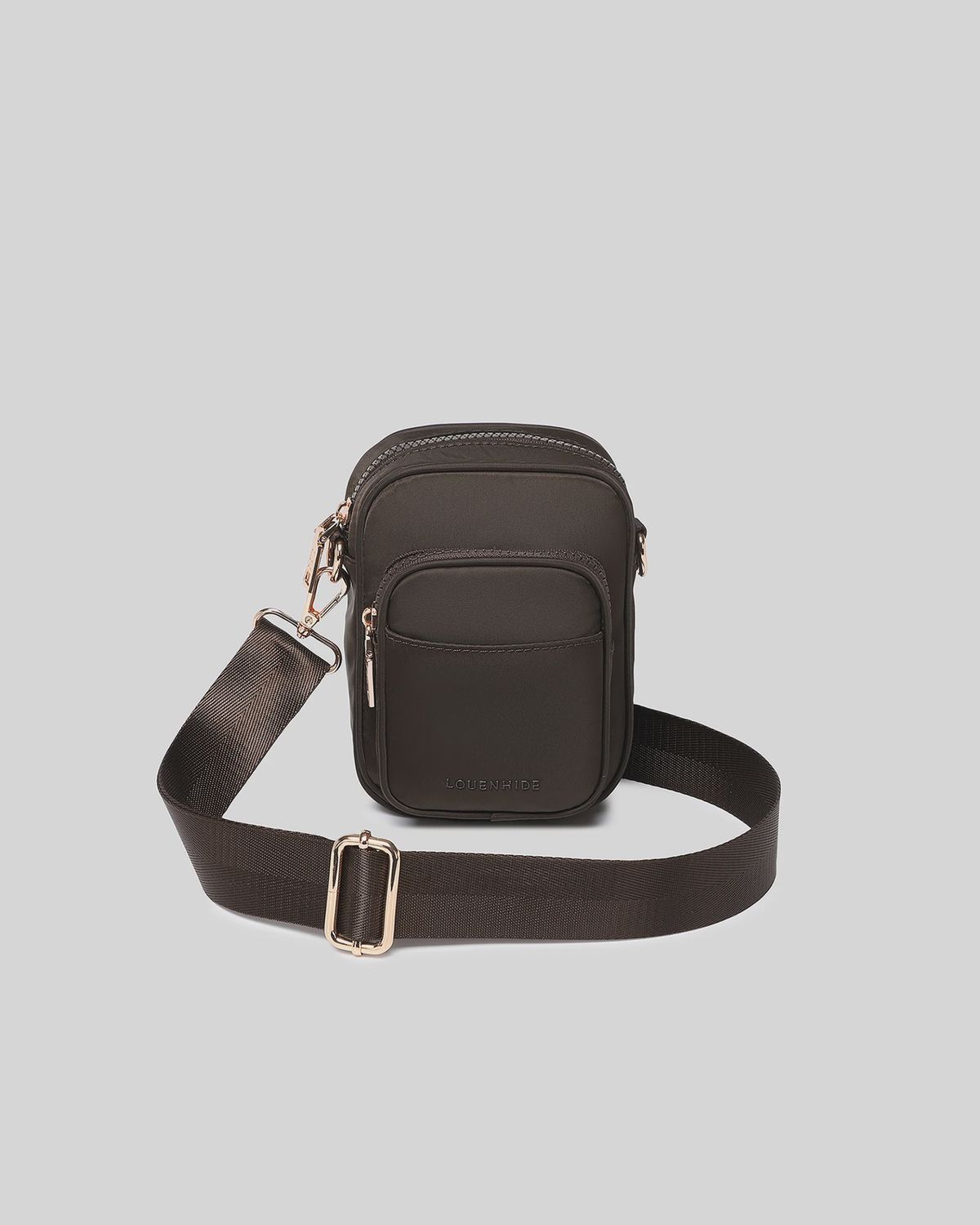 Lyla Phone Bag - Chocolate