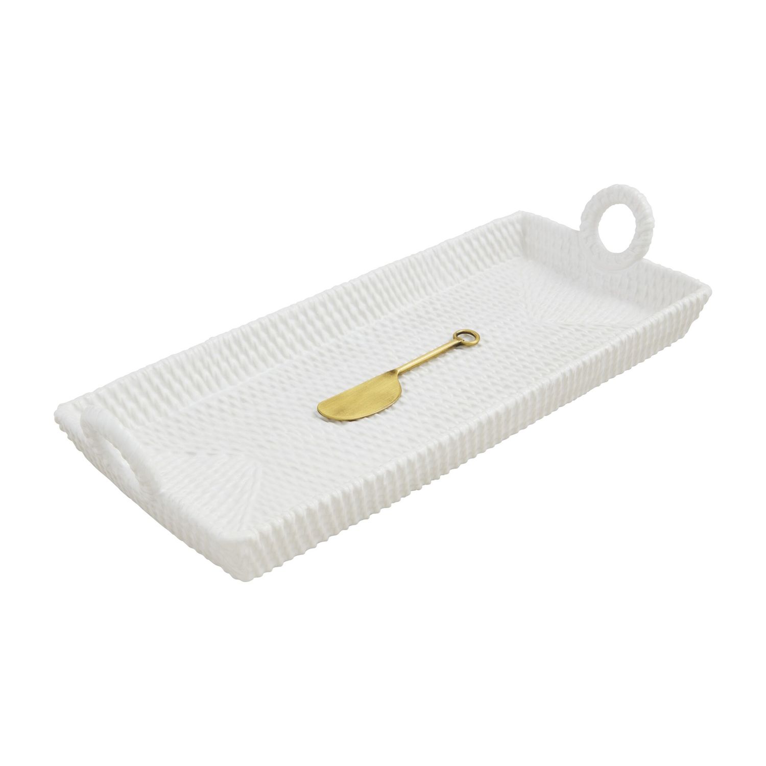 Woven Ceramic Hostess Set