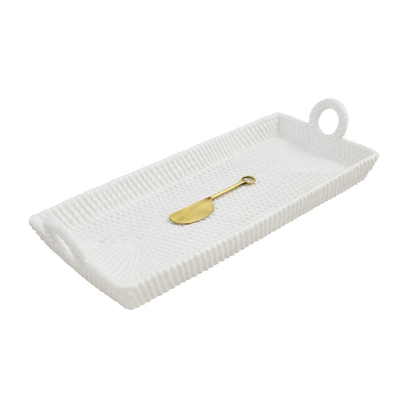 Woven Ceramic Hostess Set