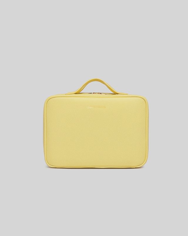 Georgie Toiletry Case Butter Yellow