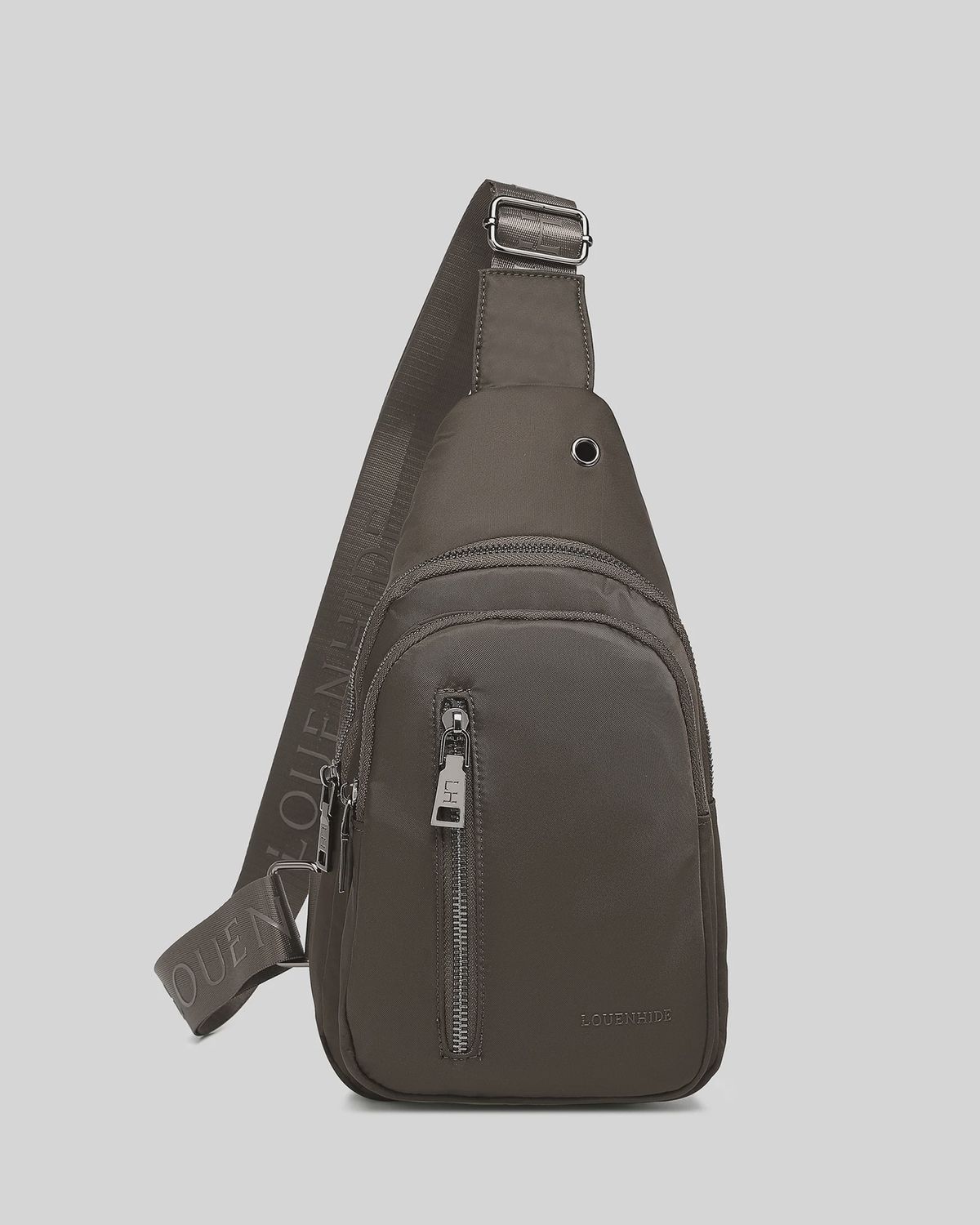 Boyd Nylon Sling Bag Chocolate