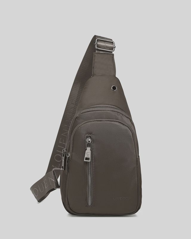 Boyd Nylon Sling Bag Chocolate