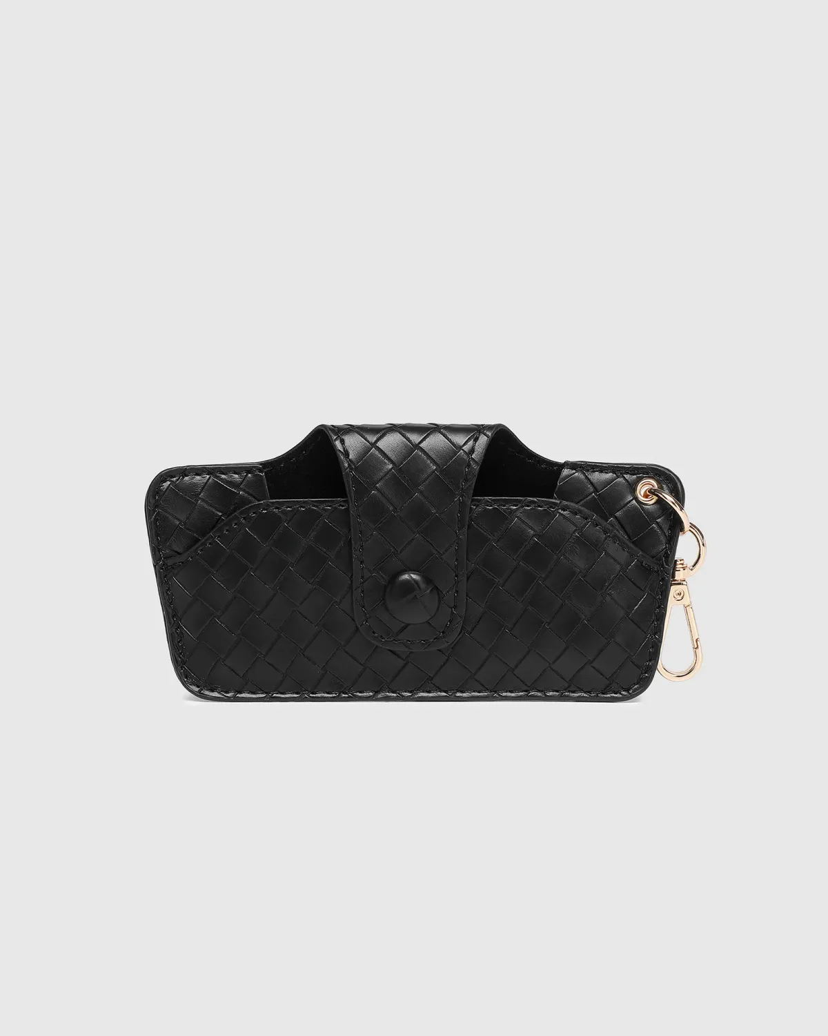 Skittle Sunglass Case - Woven Black