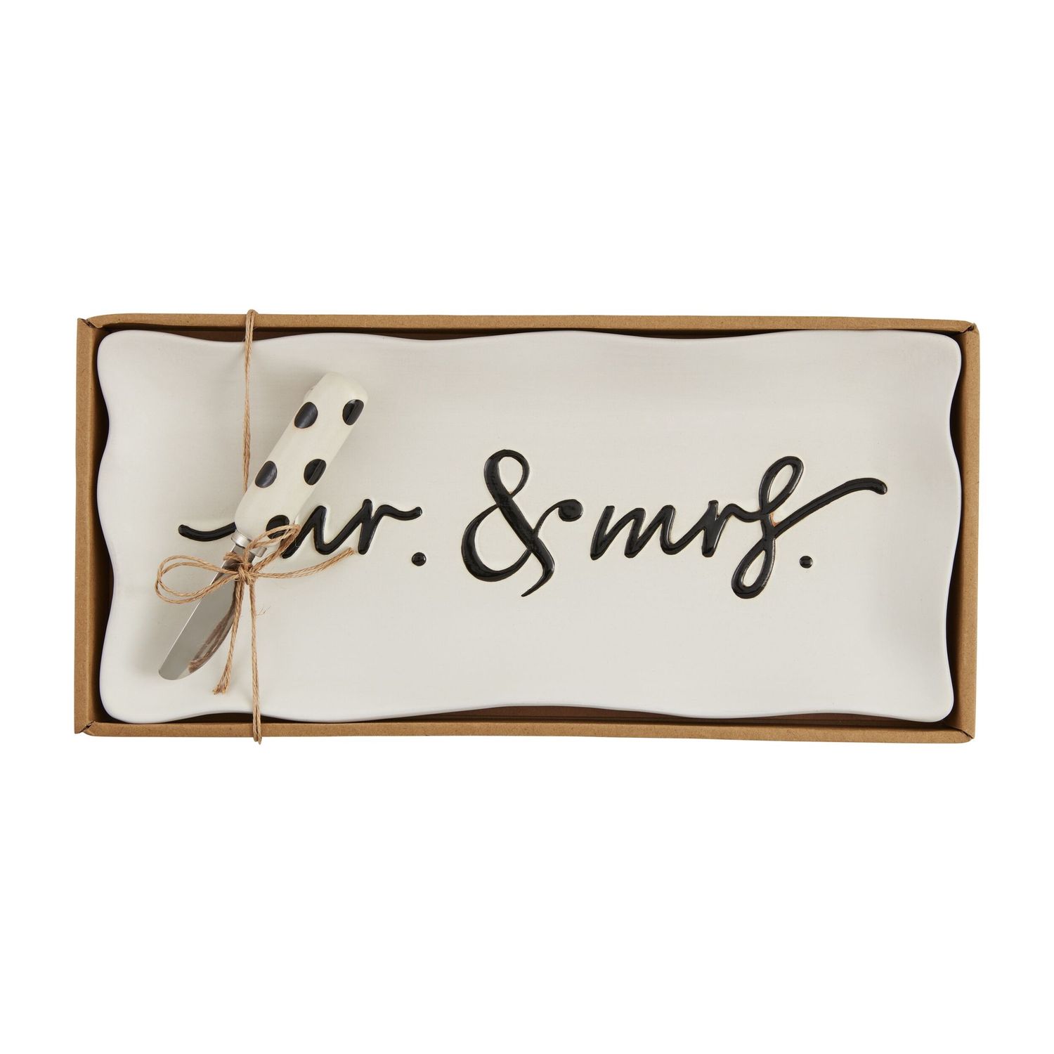 Mr &amp; Mrs Hostess Tray