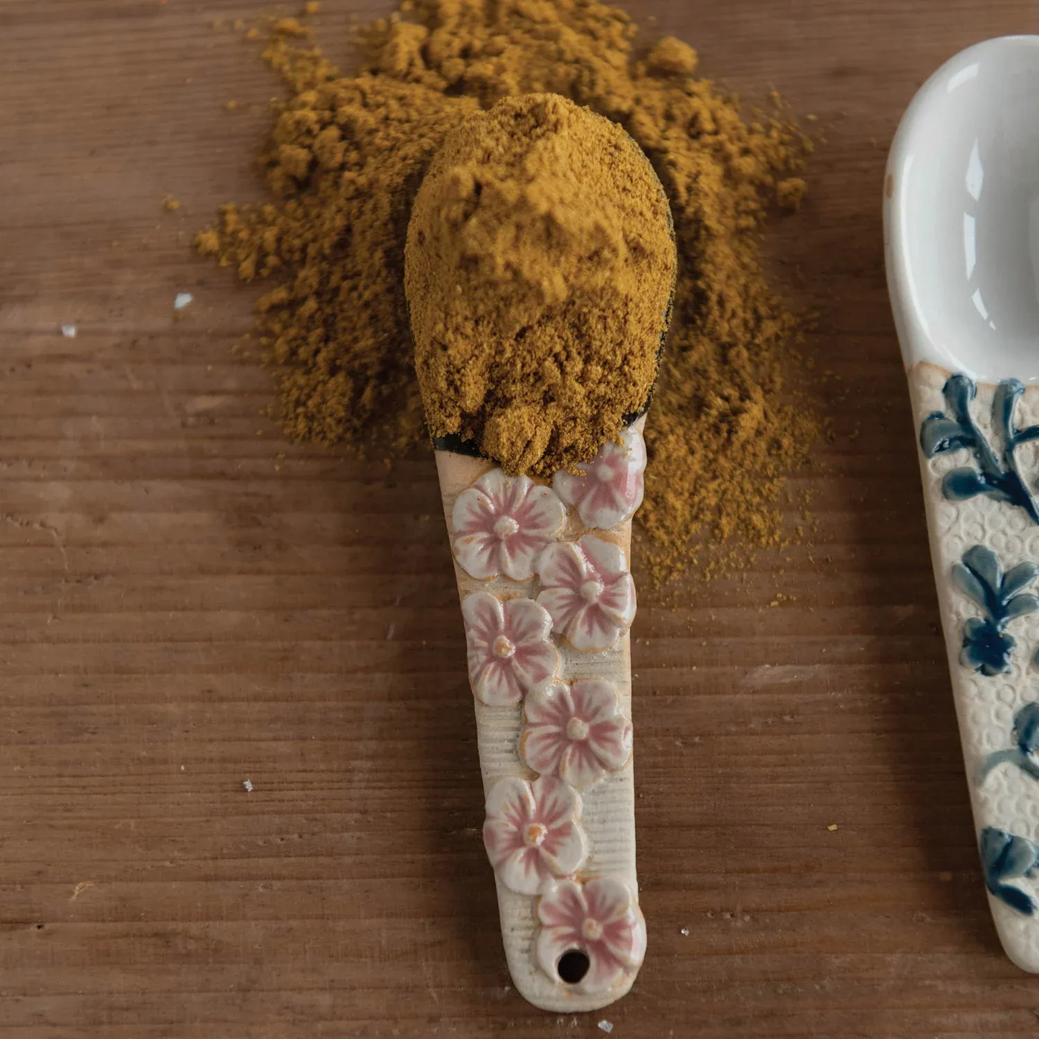 Hand-Painted Botanical Spoon