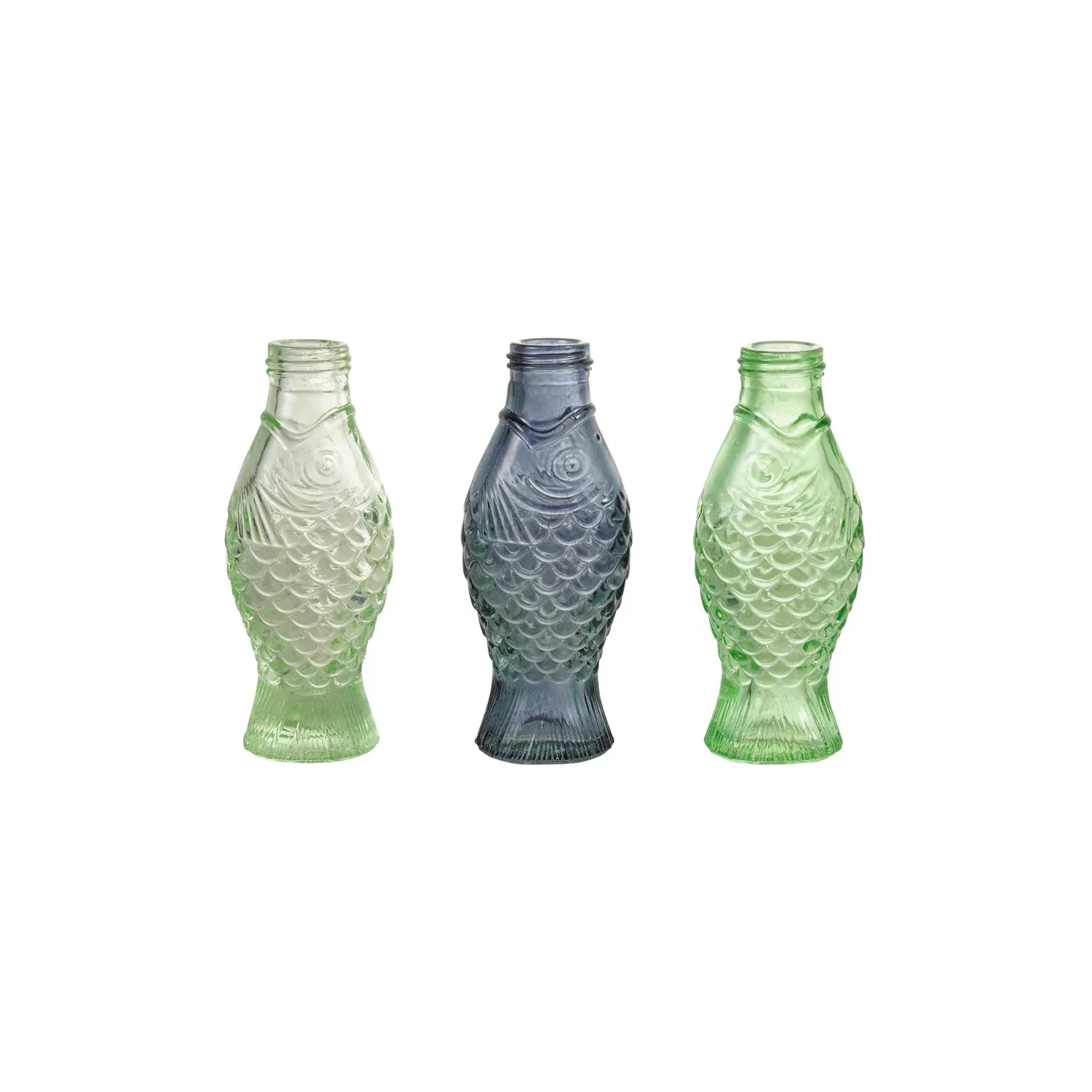 Glass Fish Shaped Vase