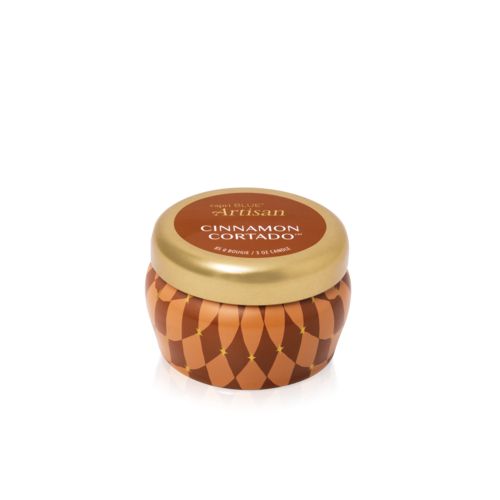 3 oz Mini Tin Candle Cinnamon Cortado