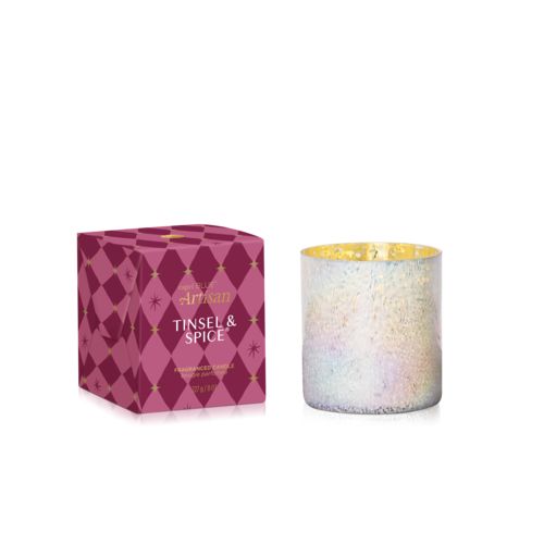 8 oz Boxed Tumbler Candle Tinsel &amp; Spice