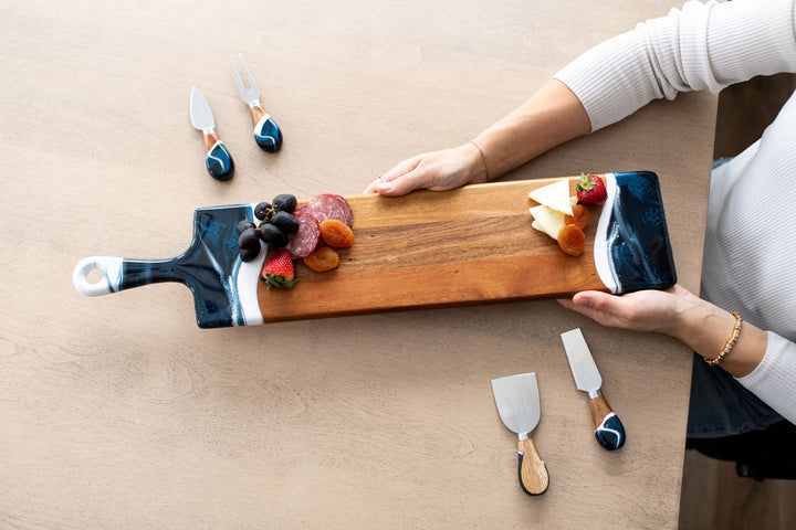 Baguette Acacia Board Navy