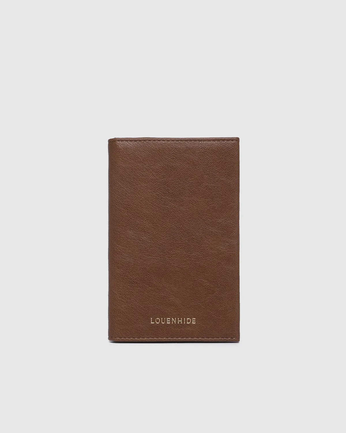 Venice Passport Holder Saddle Cognac