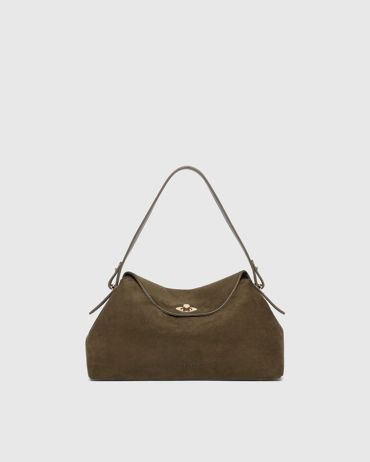 Nicole Handbag Suede Olive