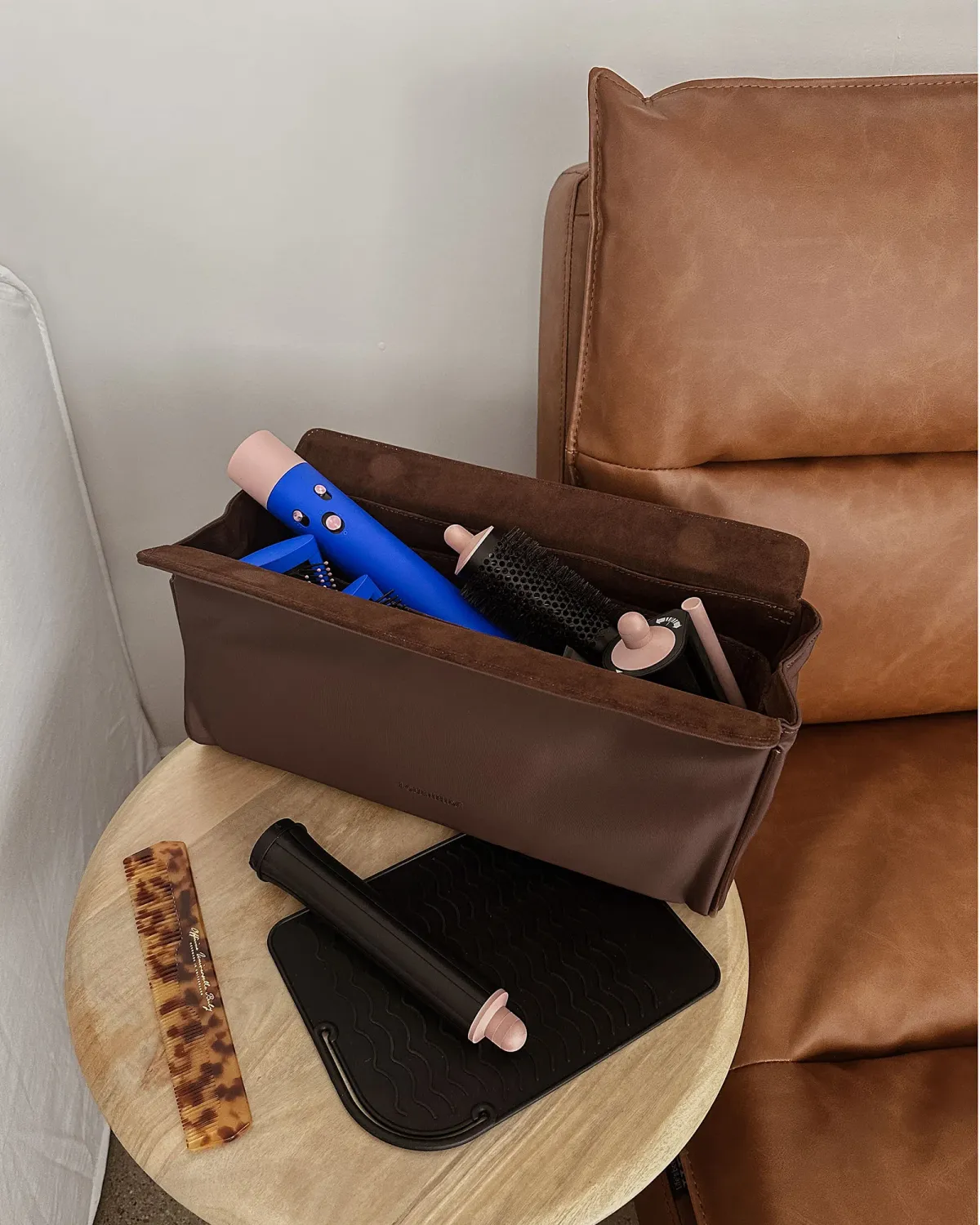 Margot Hair Tool Travel Case Chocolate