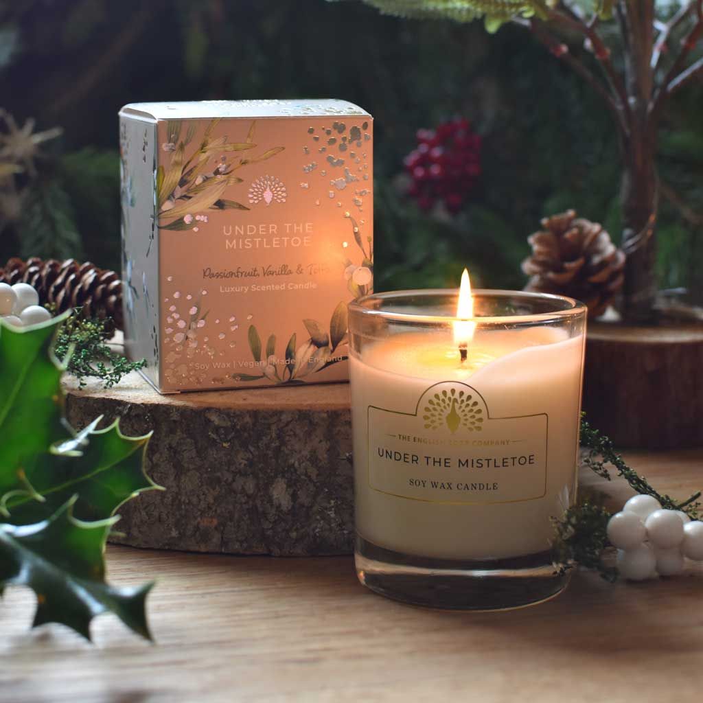 Under the Mistletoe Scented Candle