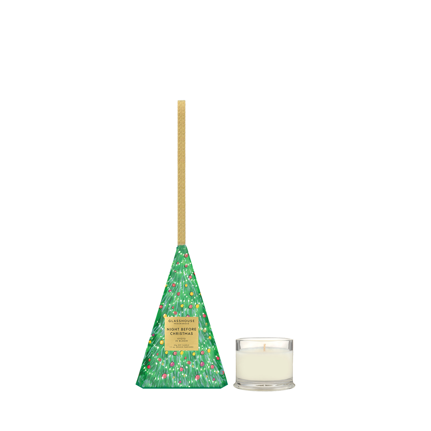 Christmas Bauble Candle - Kyoto In Bloom