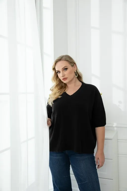 Catherine's Top, Colour: Black, Size: O/S