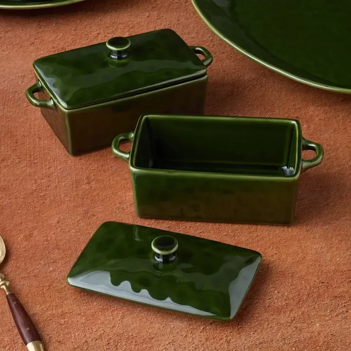 Verde Rectangular Mini Baker