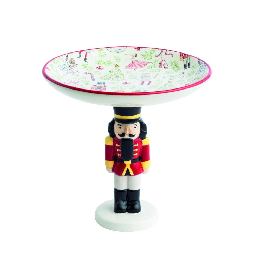 Red Nutcracker Candy Dish