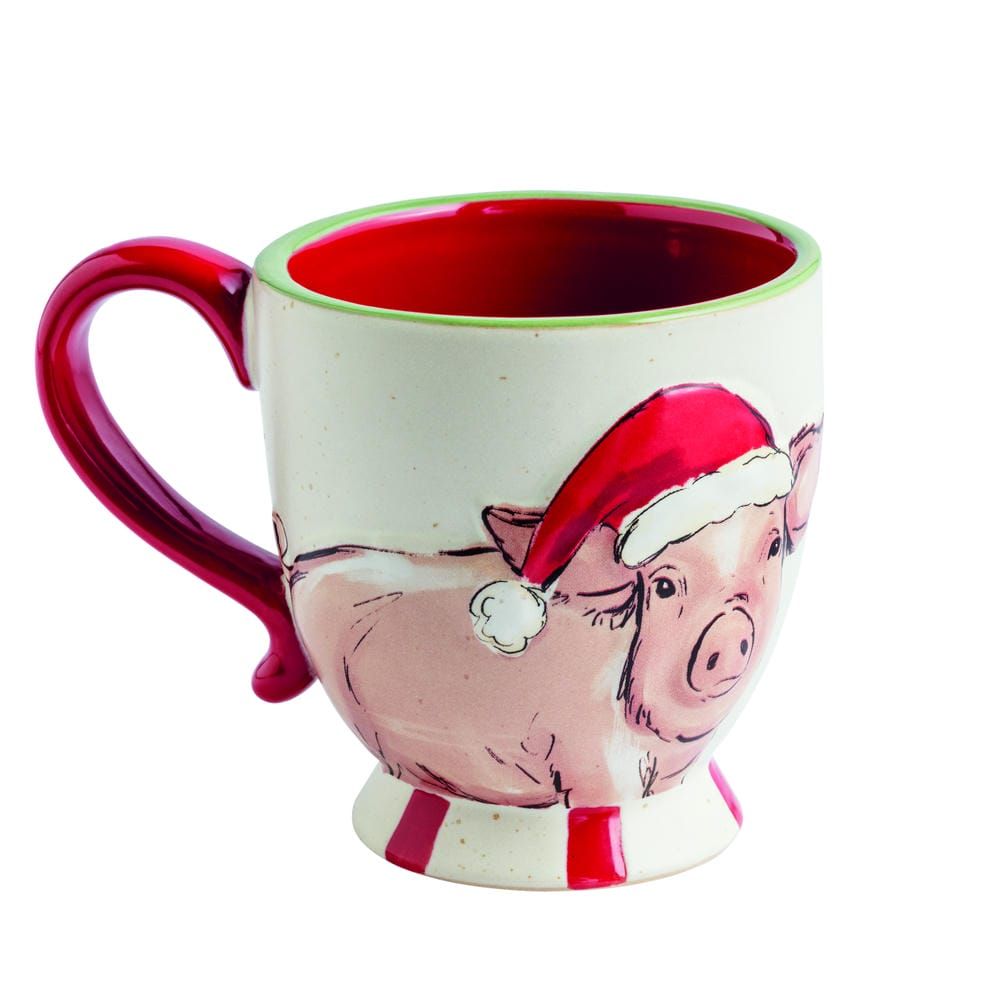 Pig Farm Christmas Mug