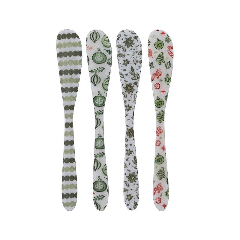 Enameled Stainless Steel Spreader Holiday