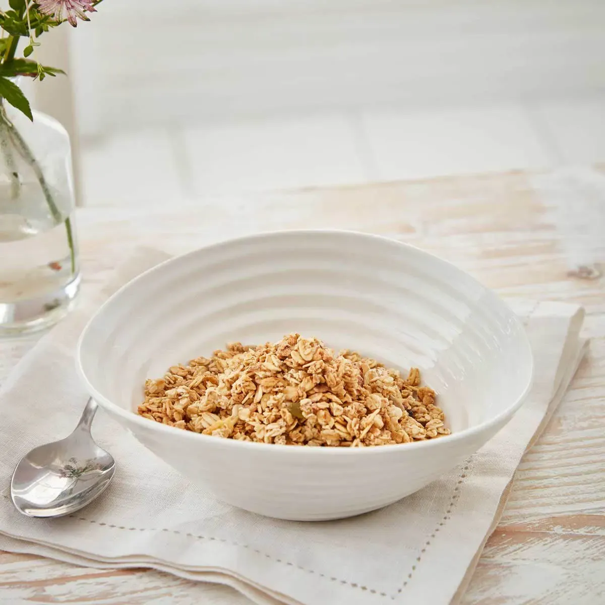 7.5" White Cereal Bowl