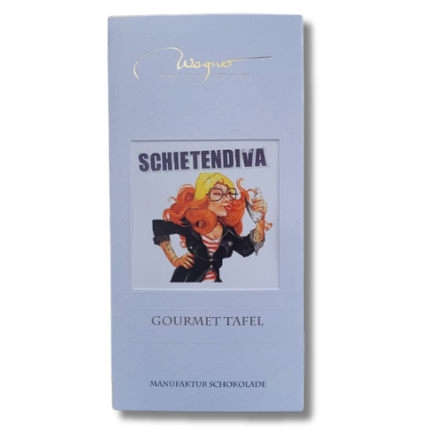 Manufakturschokolade Schietendiva Edelvollmilch 80 g