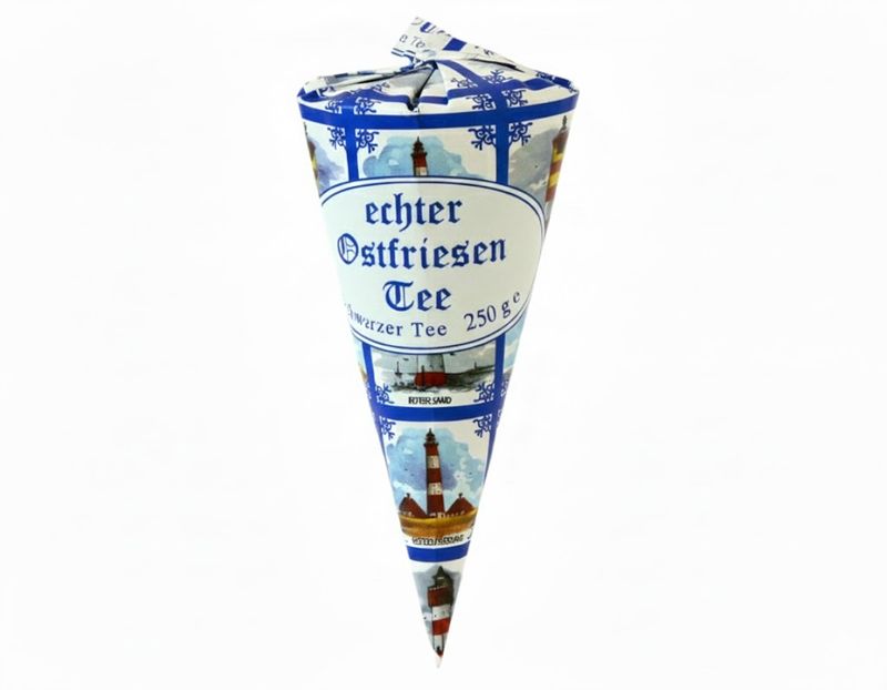 Echter Ostfriesentee - "Leuchtturm Spitztüte" 250 g