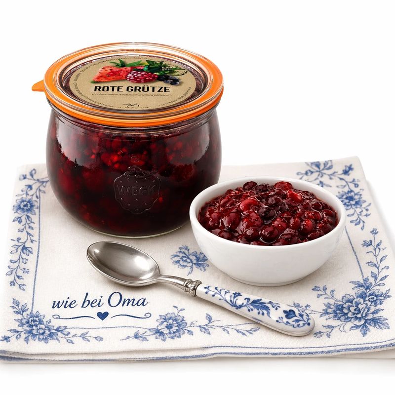 Rote Grütze | 580 ml Weckglas