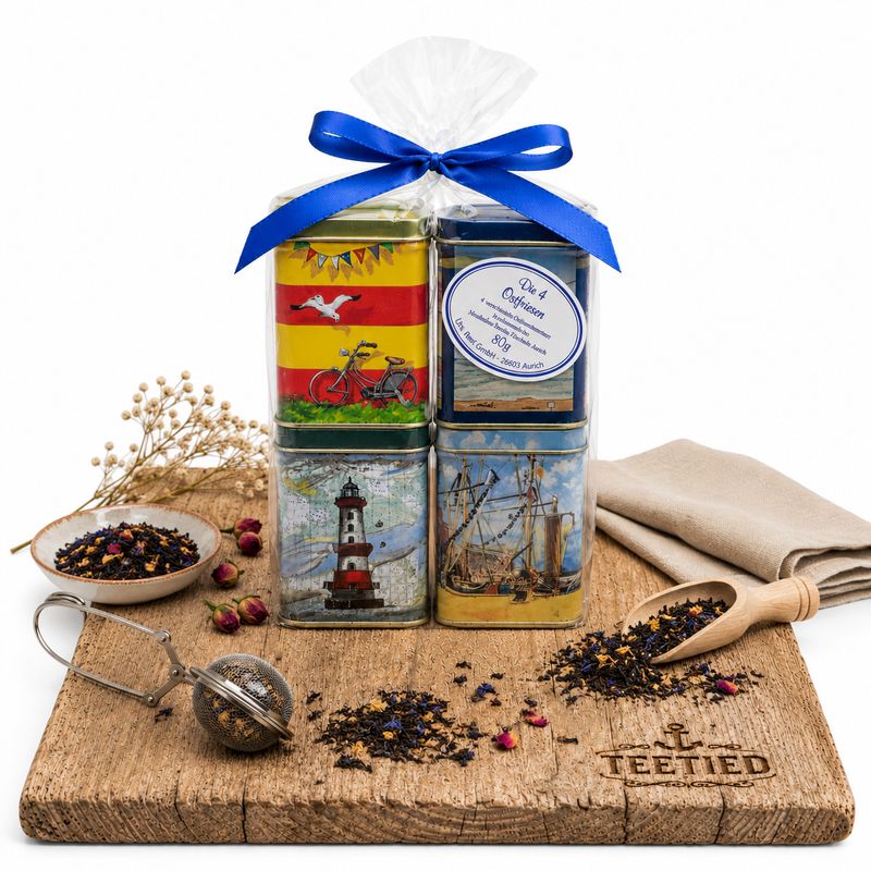 Geschenkset | Die 4 Ostfriesen | Teespezialitäten
