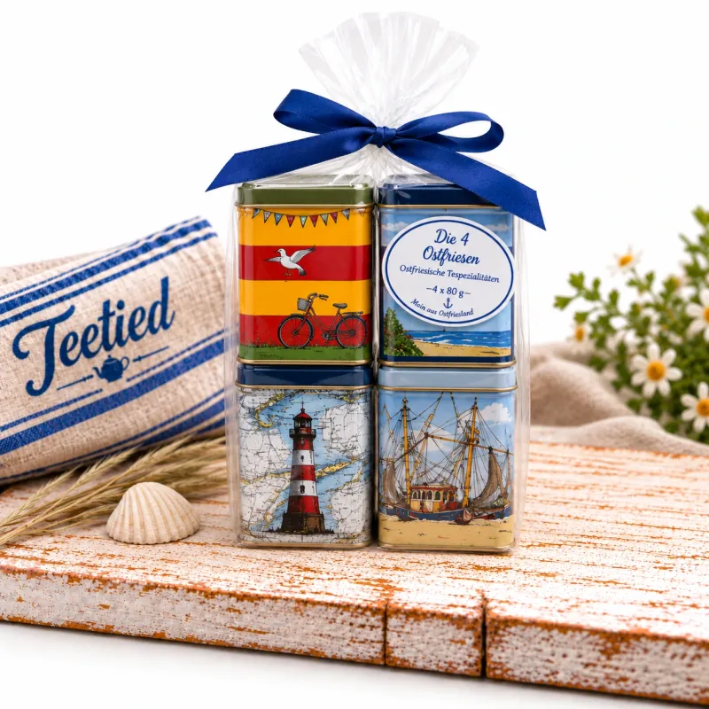 Geschenkset | Die 4 Ostfriesen | Teespezialitäten