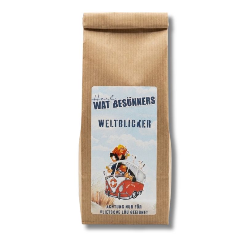 Schietendidi & Schietendiva " Heel wat besünners " Weltblicker - 100 g Teemischung