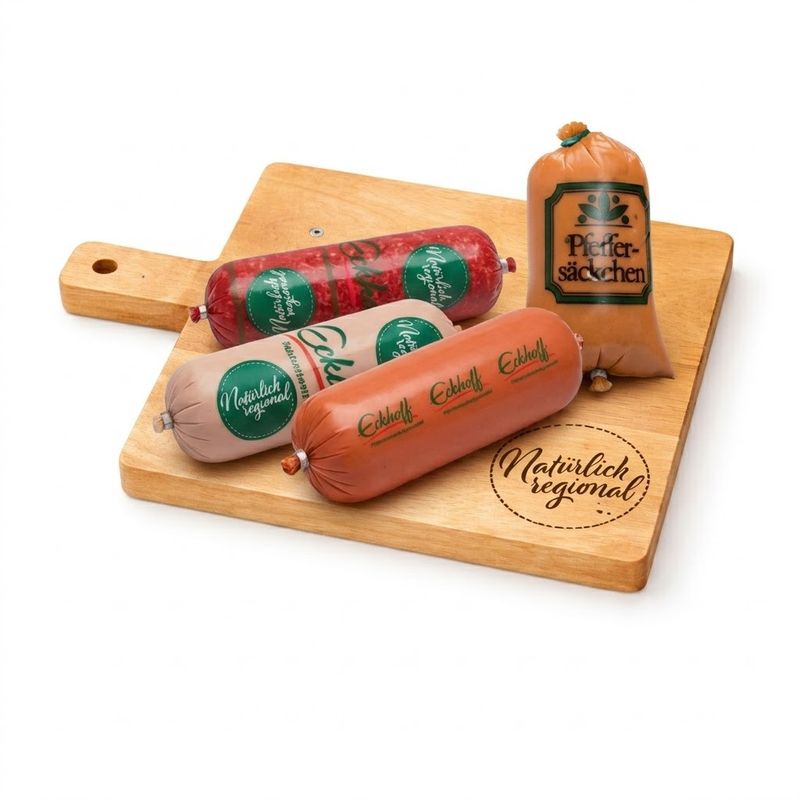 Ostfriesisches Streichwurst-Quartett (4 Stück à 125 g) ca. 500 g