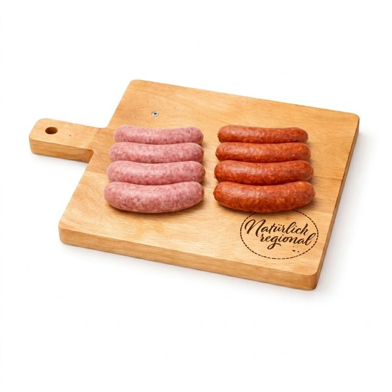 Ostfriesisches Kohlwurst-Quartett (2 x 4 Stück) ca. 700 g