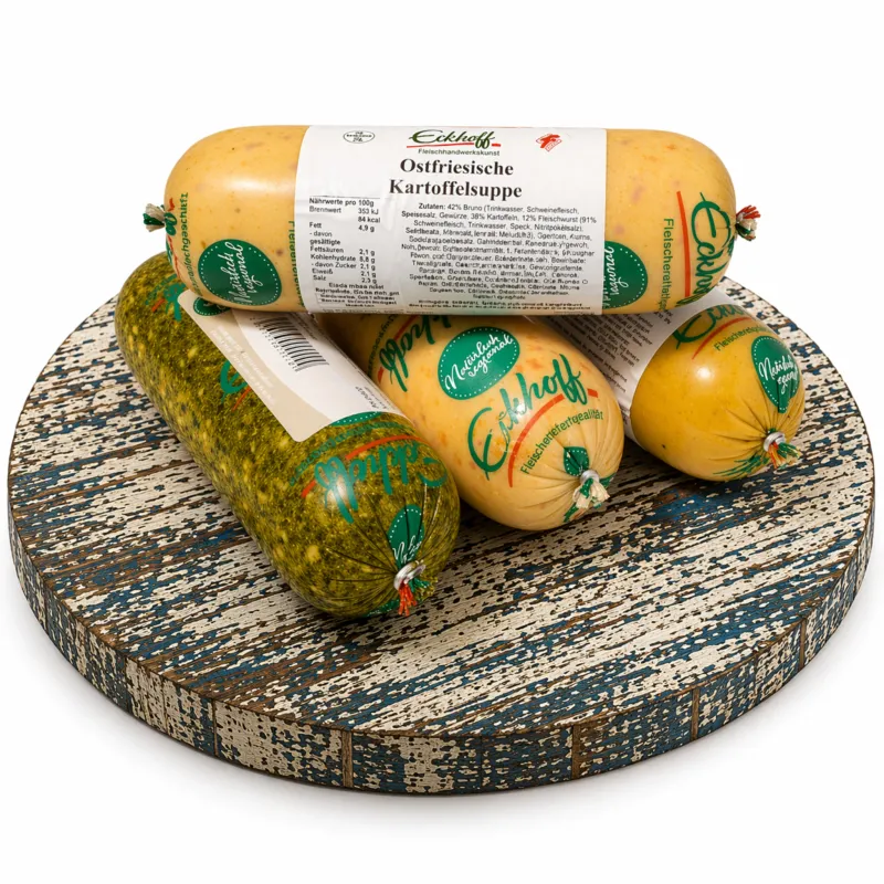 Eckhoffs Suppenpaket | 4 x 500 g Schlauch