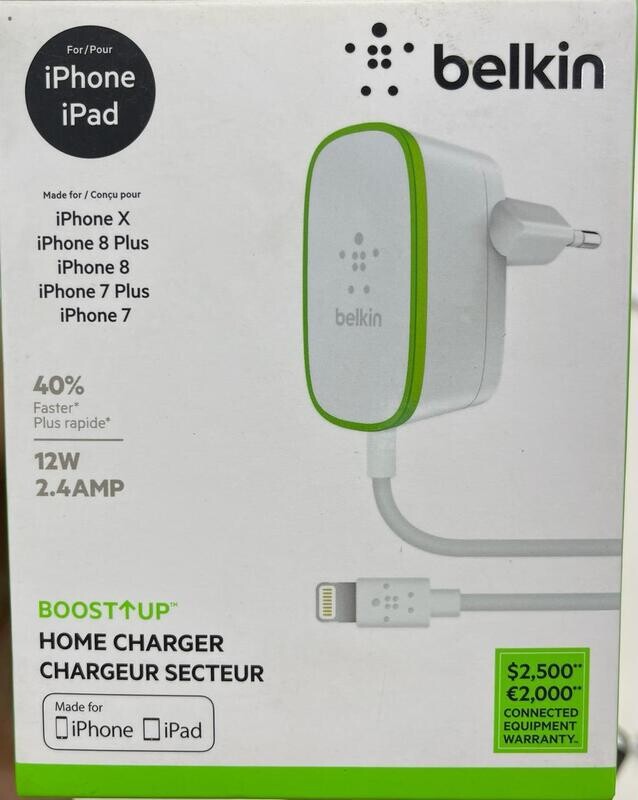 belkin boost up home charger chargeur secteur iphone