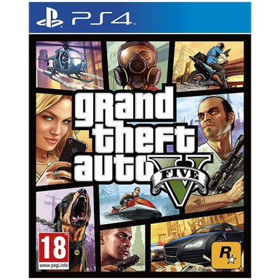 Grand Theft Auto (GTA) V Game  PS4