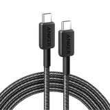 Anker durable braided fast charging cable USB-C to USB-C 6 ft (1.8m)